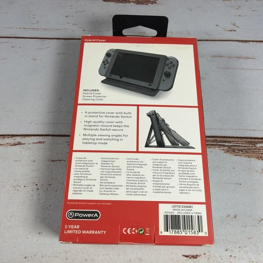 Power A Nintendo Switch Hybrid Cover Brand New Protective Case Official